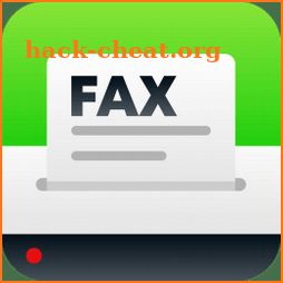 Fax - Send fax from phone icon