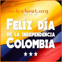 ¡Feliz día de la independencia Colombia! icon