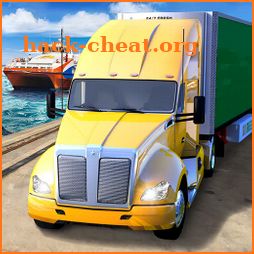 Ferry Port Trucker Parking Simulator icon