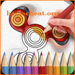 Fidget Spinner Coloring Books icon