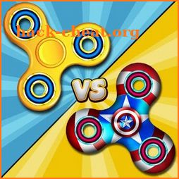 Fidget Spinner vs Super Hero-Epic Battle Simulator icon