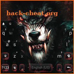 Fierce Scary Wolf Keyboard Theme icon