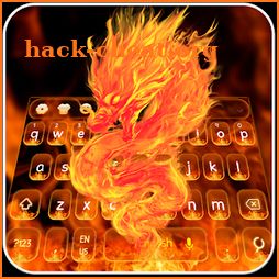 Fiery Dragon Keyboard Theme icon