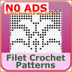 Filet Crochet Patterns (No Ads) icon