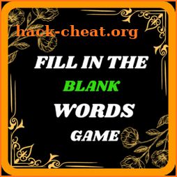 Fill In The Blank Word Game icon