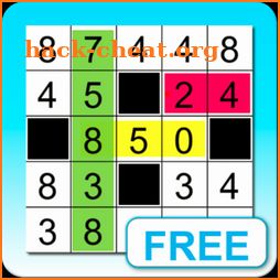 Fill ins puzzles numbers, Numerix fit in puzzles icon