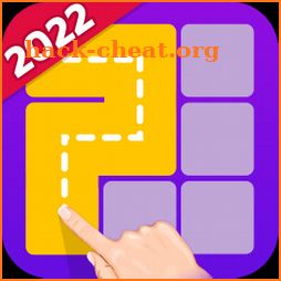 Fill Square:one line puzzle icon