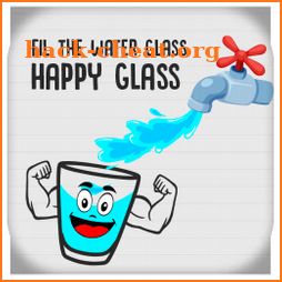 Fill Water In Glass - Draw Line Game icon