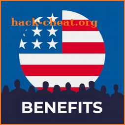 Find benefits in USA icon