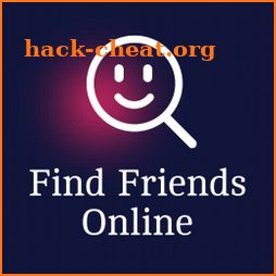 Find friends online icon