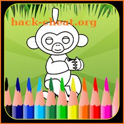 Fingerling Monkeys Coloring book icon