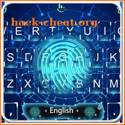 Fingerprint Tech Keyboard Theme icon