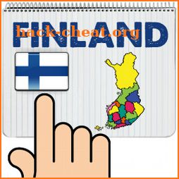 Finland Map Puzzle Game icon