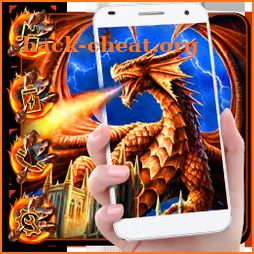 Fire Castle Dragon Theme icon