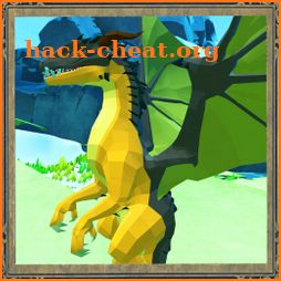 Fire Dragon Sims: 3D Hunt Game icon