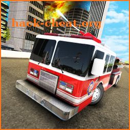 Fire Engine City Rescue: Firefighter Truck Games icon