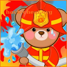 Fire Truck & Fire fighter Role Play(Game for Kids) icon