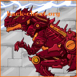 Fire Tyrannosaurus - Dino Robot icon