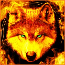 Fire Wallpaper and Keyboard - Lone Wolf icon