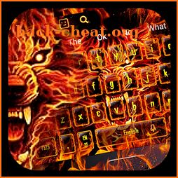 Fire Wolf Keyboard icon