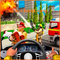 Firefighters Rescue Simulator: Fire truck driving icon