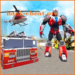 FireTruck Robot Transform Firefigther icon