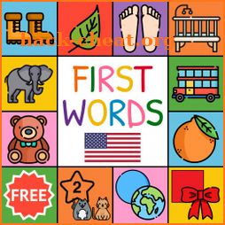 First Words for baby - US English (100 flashcards) icon
