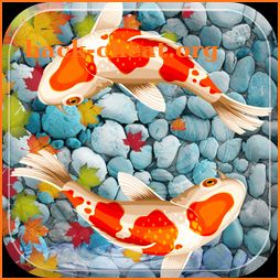 Fish Aquarium Live Wallpaper Koi Fish Application icon