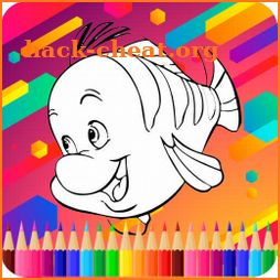 Fish Coloring Book icon