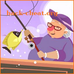 Fishing Granny - Funny,Amazing Fishing Game icon