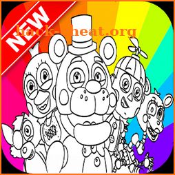 Five Nights Freddy Coloring Book icon