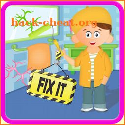 Fix It House - Repairing Game For Girls icon