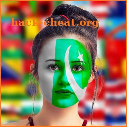 Flag Face App Free: Paint Flag on Face icon