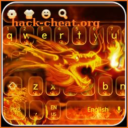 Flame Dragon Keyboard Theme icon
