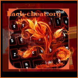 Flame Flower Keyboard icon
