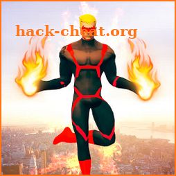 Flame Hero Fire Blaze Robot: Light Speed Hero icon