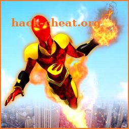 Flame Super Hero Battle: Mad City Fighter 3D icon