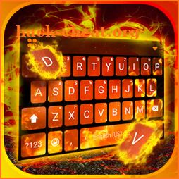 Flames 3D Live Keyboard Background icon