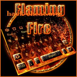 Flaming Fire keyboard icon