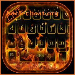 Flaming Fire Live Keyboard icon