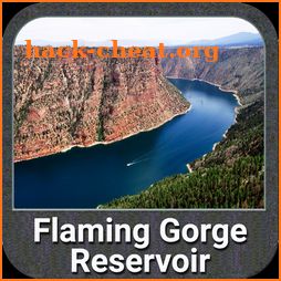 Flaming Gorge Lake GPS Fishing Chart icon