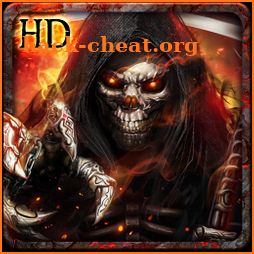Flaming Grim Reaper Live Wallpaper icon