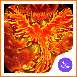 Flaming Phenix-APUS theme & HD wallpapers icon