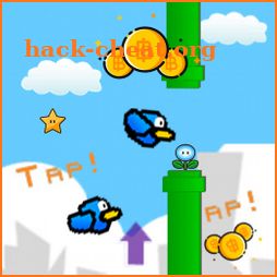 Flappy Bitcoin Free - First Bitcoin Game icon