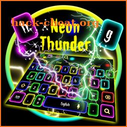 Flash Neon Lightning Keyboard Theme icon