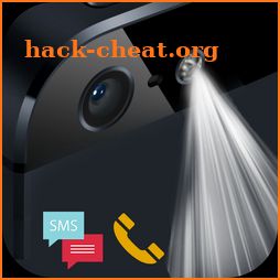 Flash on Call and SMS, Automatic Flash light icon