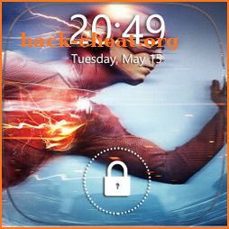 Flash The Superhero Lock Screen icon