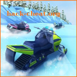 Flippy Snowmobile Race icon