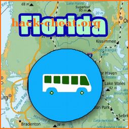Florida Bus Map Offline icon