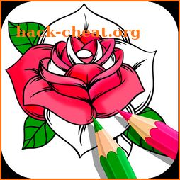 Flower Coloring Book icon